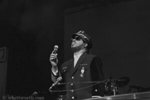 Stevie Wonder performing at his Natural Wonder tour, Sheffield Arena. Photo by David Whittworth.