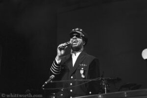 Stevie Wonder performing at his Natural Wonder tour, Sheffield Arena. Photo by David Whittworth.