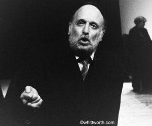 Gary Waldhorn as Shylock in the Merchant of Venice at the West Yorkshire Playhouse, April 1994. Sadly passed away 10th January 2022