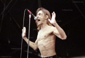 © Whittworth.com Iggy Pop at the V98 festival, Temple Newsam, Leeds. Photo by David Whittworth.
