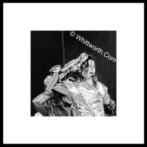 M14-The Salute-Open Edition Print. Michael Jackson. HIStory World Tour, July 9th 1997, Don Valley Stadium, Sheffield. UK.