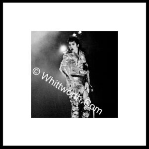 M2-Open Edition Print. Michael Jackson. HIStory World Tour, July 9th 1997, Don Valley Stadium, Sheffield. UK.